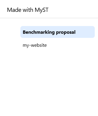my-website rendered locally with new title